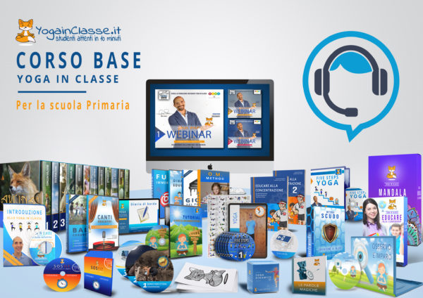 PRIMARIA - CORSO BASE YOGA IN CLASSE: Modulo 1 - Corso Base (Step by Step 1)