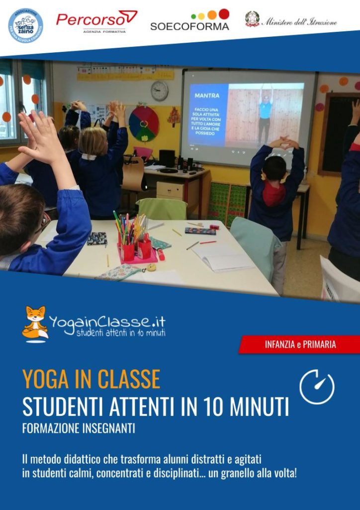 Brochure Formazione Yoga in Classe